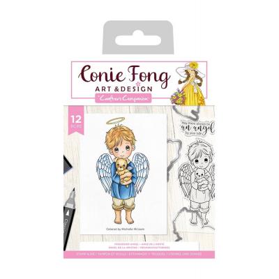 Crafter's Companion Angel Inspiration Clear Stamps & Die - Friendship Angel